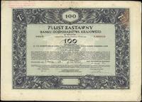 Polska, 7% list zastawny na 100 złotych w złocie, 1.01.1928