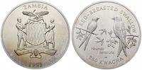250 kwacha 1993, Jaskółki, srebro próby 925, 135