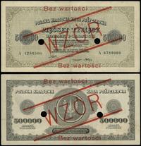 500.000 marek polskich 30.08.1923, seria A 12345
