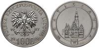 1.000 złotych 1987, Warszawa, PRÓBA NIKIEL; Wroc