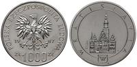 1.000 złotych 1987, Warszawa, PRÓBA NIKIEL; Wroc