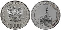 1.000 złotych 1987, Warszawa, PRÓBA; Wrocław, sr