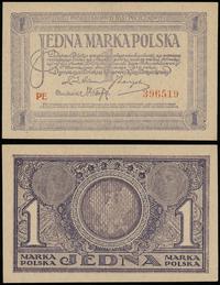 1 marka polska 17.05.1919, seria PE 396519, niez