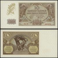 10 złotych 1.03.1940, seria N 0967672, minimalne