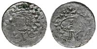 denar 1081-1102, Kraków, Aw: Głowa w lewo; Rw: B