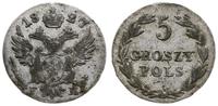 Polska, 5 groszy, 1827 F-H