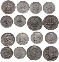 zestaw monet i destruktów o nominałach: 9 x 10 z