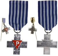 Krzyż Oświęcimski z miniaturką, wykonanie Mennic