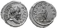 denar 202-210, Rzym, Aw: Głowa cesarza w prawo i