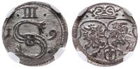 trzeciak (ternar) 1619, Kraków, moneta w pudełku