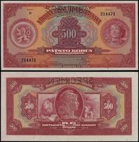 500 koron 2.02.1929, seria D 214471, perforowany