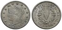 5 centów 1883, Filadelfia, typ Liberty Head, del