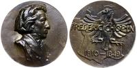 Francja, medal poświęcony Fryderykowi Chopinowi, XX wiek