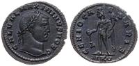 follis 308-309, Cyzicus, Aw: Popiersie cesarza w