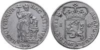 1 gulden 1760, srebro 10.33 g, czyszczone, Delmo