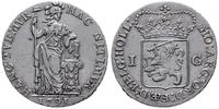 1 gulden 1791, srebro 10.60 g, czyszczone, Delmo