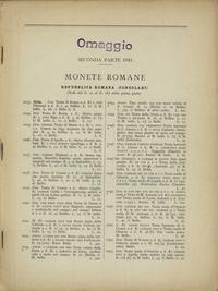 literatura numizmatyczna, Michele Baranovsky; Catalogo Illustrato delle monete in vendita a prezzi s..