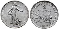 2 franki 1916, Paryż, srebro 10.03 g, piękne, Ga