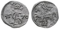 dwudenar 1570, Wilno, rzadszy typ monety wykonan