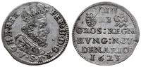 9 denarów (grosz) 1623, Kremnica, Aw: Popiersie 