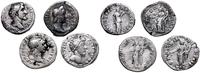 Cesarstwo Rzymskie, zestaw 4 denarów (Trajan, Sabina - żona Hadriana, Antoniusz Pius i Marek Aureliusz)