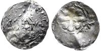 denar 1024-1039, Moguncja, Krzyż z kulkami w kąt