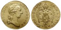 dukat 1787 A, Wiedeń, złoto 3.47 g, Fr. 439, Her