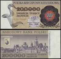 200.000 złotych 1.12.1989, seria F 6019888, wyśm