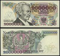 2.000.000 złotych 14.08.1992, seria A 0715012, z