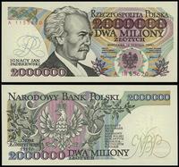 2.000.000 złotych 14.08.1992, seria A 1155620, z