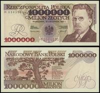 1.000.000 złotych 16.11.1993, seria M 0593500, w