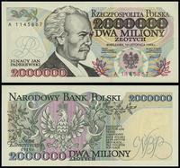 2.000.000 złotych 16.11.1993, seria A 1145867, w