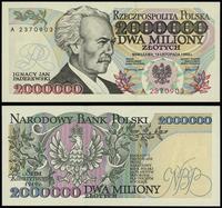 2.000.000 złotych 16.11.1993, seria A 2370903, w