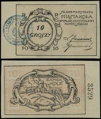 10 groszy 1916, numeracja 3529, piękne, Podczask