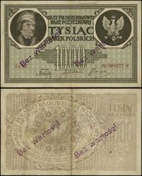 1.000 marek polskich 17.05.1919, seria ZC 308877
