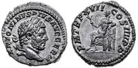 denar  ok. 214, Rzym, Aw: Głowa cesarza w prawo,