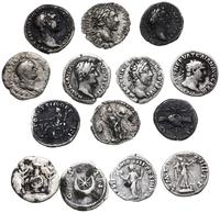 lot 7 sztuk denarów I i II wiek, 1 x Wespazjan, 