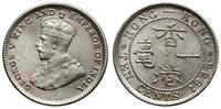 10 centów 1935, miedzionikiel, piękne, KM 19