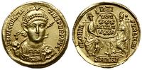 solidus 355-361, Antiochia, Aw: Popiersie cesarz