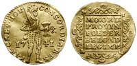 dukat 1741, złoto 3.40 g, Fr. 250, Delmonte 775,