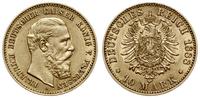 10 marek 1888 A, Berlin, złoto 3.97 g, AKS 112, 