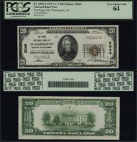 20 dolarów 1929, seria F020654A, podpisy Jones i