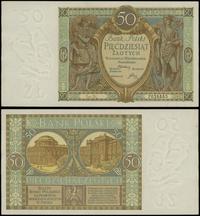 50 złotych 1.09.1929, seria DL 7028885, drobne z