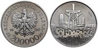 200.000 złotych 1990, Warszawa, PRÓBA NIKIEL; So