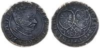 grosz 1581, Ryga, bez herbu Batorych, z herbami 