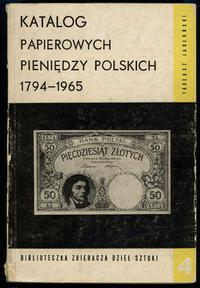 wydawnictwa polskie, Jabłoński Tadeusz - Katalog papierowych pieniędzy polskich 1794-1965, Wars..