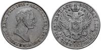 5 złotych 1832 K-G, Warszawa, moneta czyszczona,