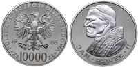 10.000 złotych 1986, Szwajcaria, Jan Paweł II, s