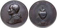 Watykan, medal patriotyczny z 1900 r z papieżem Leonem XIII POLONIA SEMPER FIDELIS