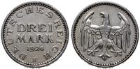 Niemcy, 3 marki, 1924 F